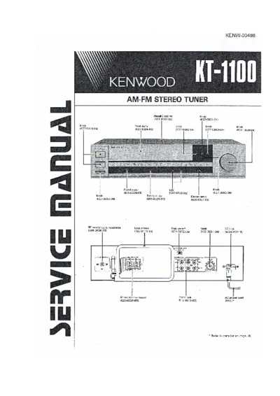 KENWOOD KT-1100