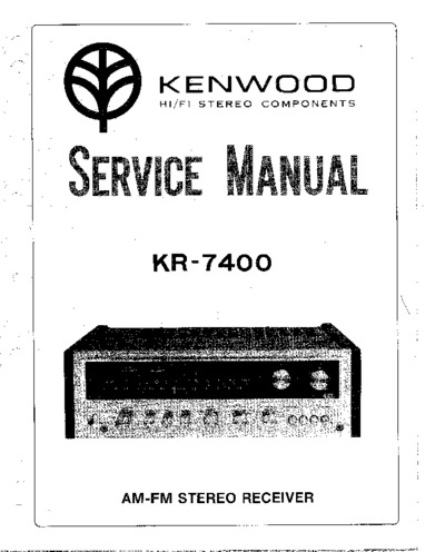KENWOOD KR-7400