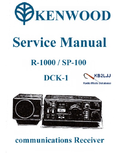 KENWOOD R-1000