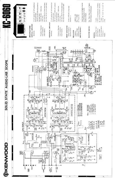 KENWOOD KC-6060 Schematics