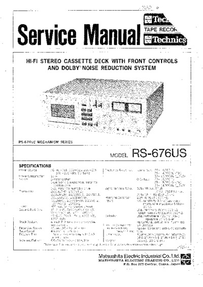 TECHNICS RS-676-US