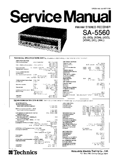 TECHNICS SA-5560