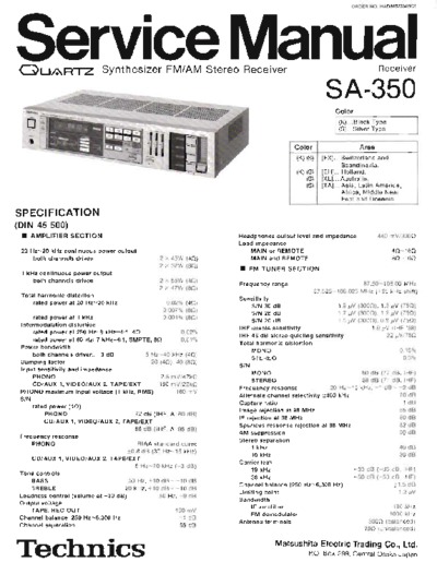 TECHNICS SA-350