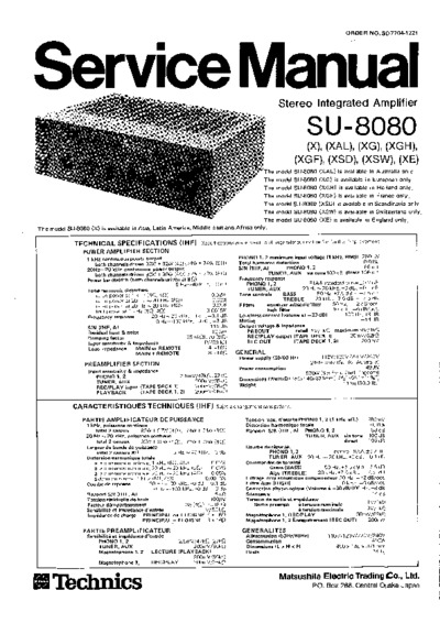 TECHNICS SU-8080