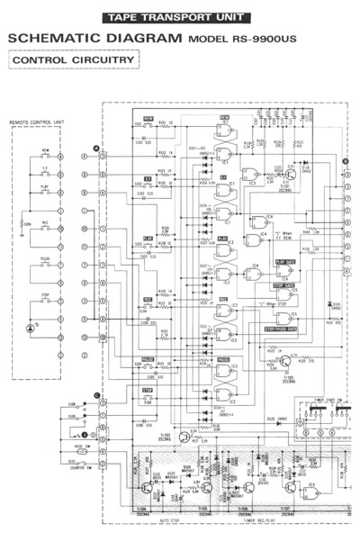 TECHNICS RS-9900-US Schematics