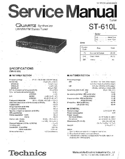 TECHNICS ST-610-L