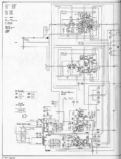 TECHNICS SE-9200 Schematics