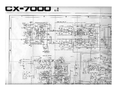 PIONEER CX-7000 Schematic