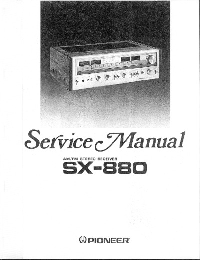 PIONEER SX-880