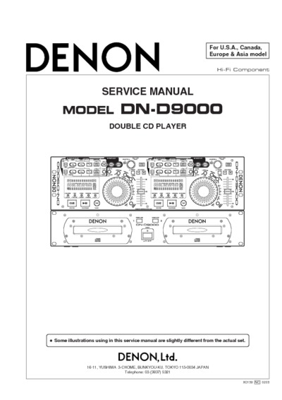 DENON DN-D9000