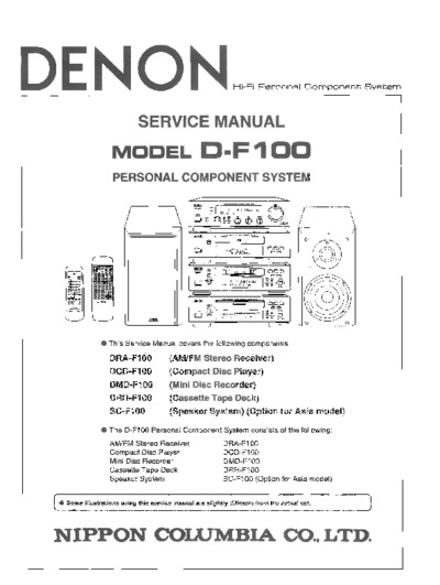 DENON D-F100