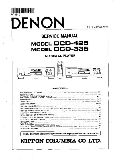 DENON DCD-425