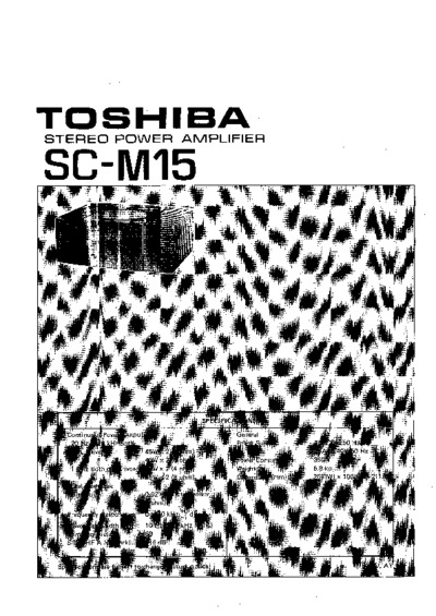 TOSHIBA SC-M15