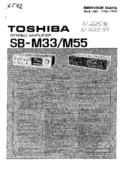 TOSHIBA SB-M55