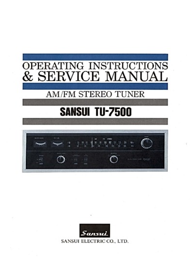 SANSUI TU-7500