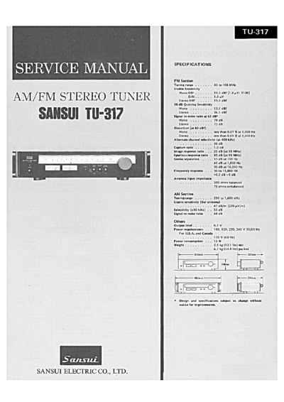 SANSUI TU-317