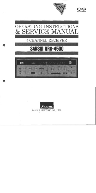 SANSUI QRX-4500