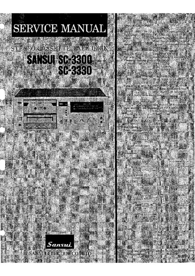SANSUI SC-3330