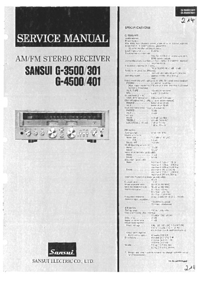 SANSUI G-301