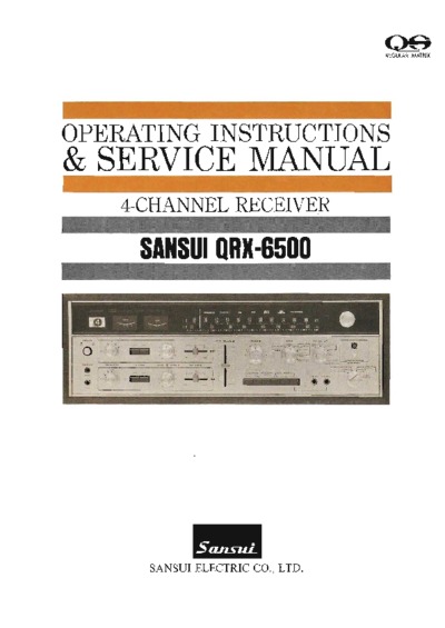 SANSUI QRX-6500