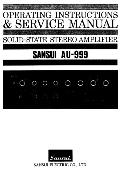 SANSUI AU-999