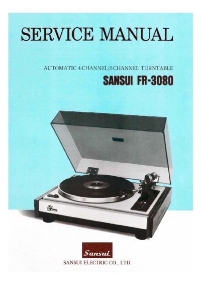 SANSUI FR-3080