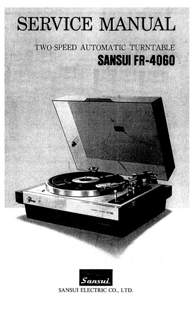 SANSUI FR-4060