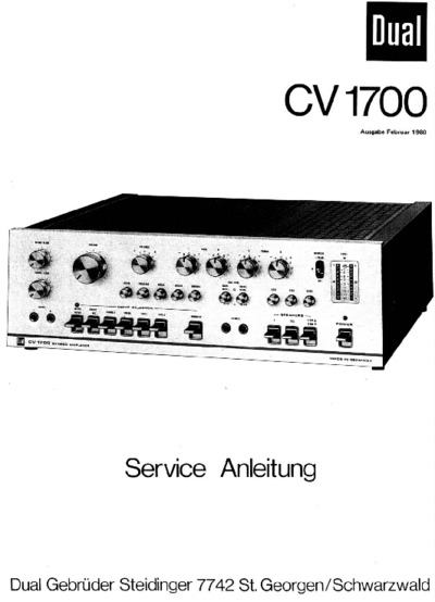 Dual CV-1700