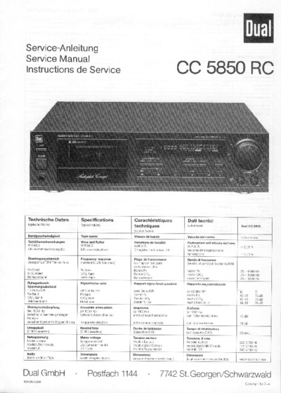 Dual CC-5850-RC
