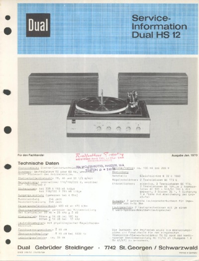 Dual HS-12