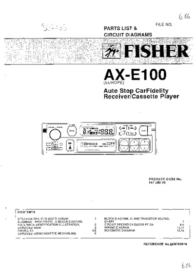 Fisher AXE-100