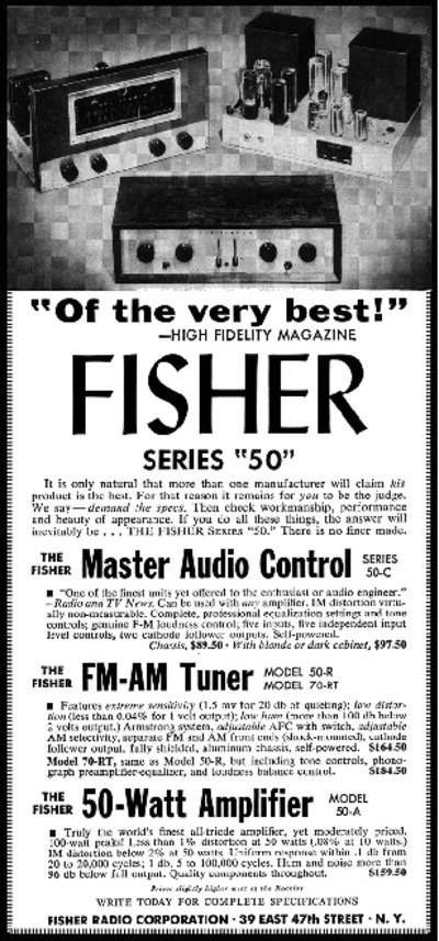 Fisher 50-Article