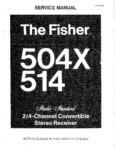 Fisher 504-X
