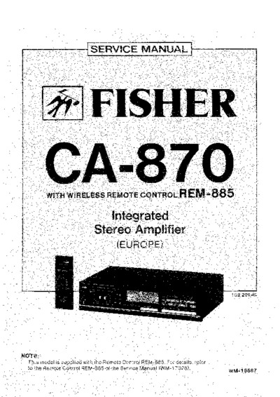 Fisher CA-870