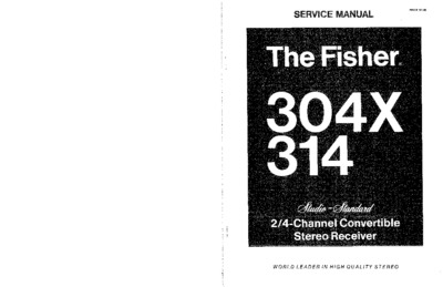 Fisher 304-X