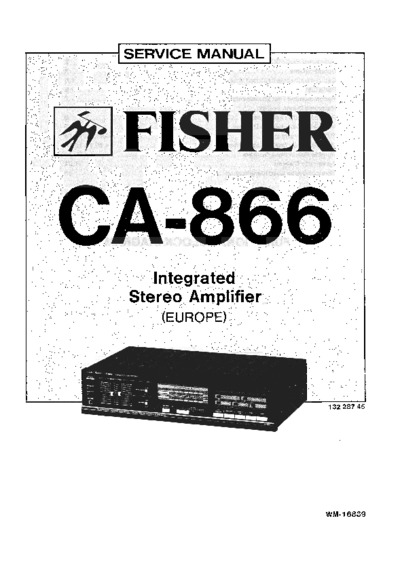 Fisher CA-866