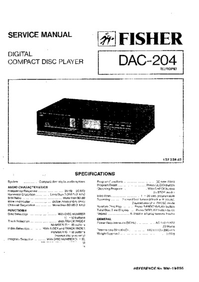Fisher DSC-204