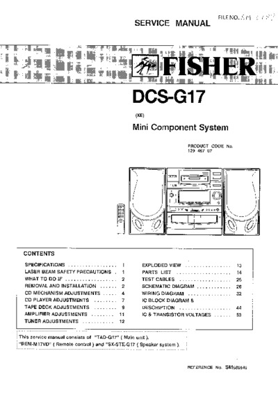 Fisher DCSG-17