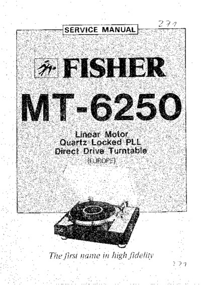 Fisher T-6250