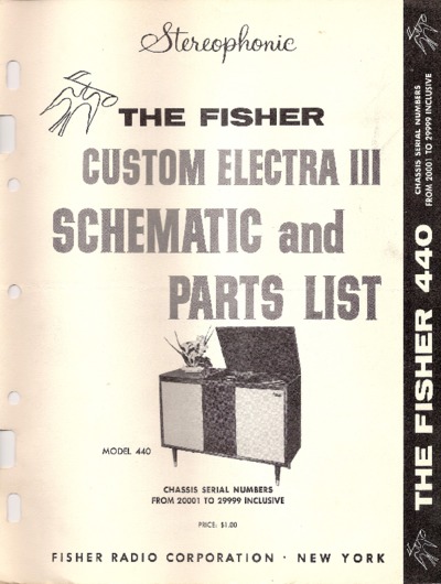 Fisher 440 Custom Electra-III