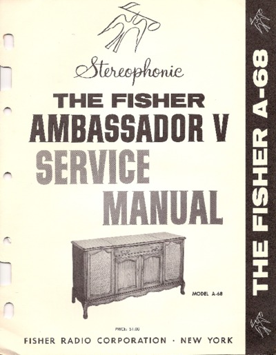 Fisher AMBASSADOR-5-A-68