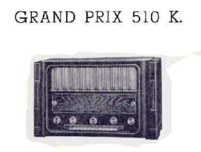 BANG OLUFSEN GP-510 1954 Schematic