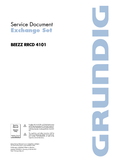 Grundig RRCD-4101