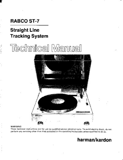 Harman Kardon ST-7