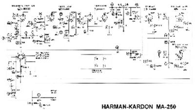 Harman Kardon MA-250 Schematic