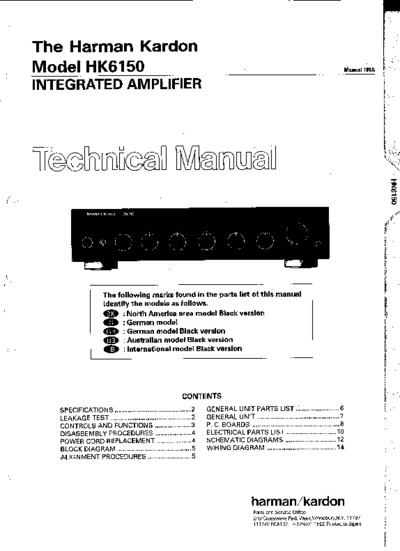 Harman Kardon HK-6150