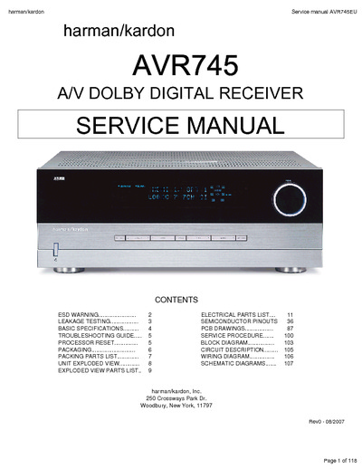 Harman Kardon AVR-745-230