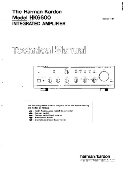 Harman Kardon HK-6600