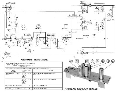 Harman Kardon MX-500 Schematic