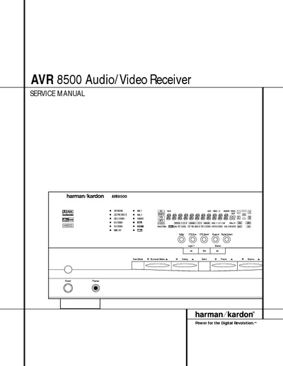 Harman Kardon AVR-8500-RDS